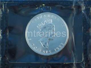 1999 Canadian Silver Maple Leaf 1oz  sheet of 10 coins!  