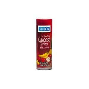  Relion Fruit Punch Glucose Tablets 10 Ct Health 