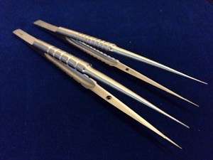 MICRO SURGERY SURGICAL VETERINARY OPHTHALMIC SUTURE FORCEPS TYING 
