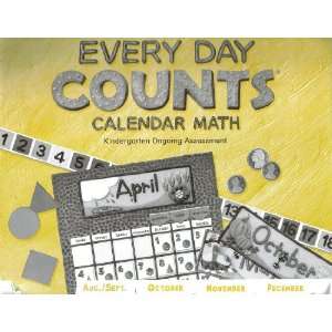  Every Day Counts Calendar Math Kindergarten Ongoing 