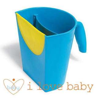 Baby Soft Flexible Edge Shampoo Shield Rinse Cup Blue  