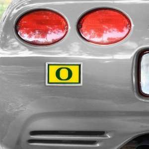  Oregon Ducks Chrome Metal Team Logo Vehicle Medallion 