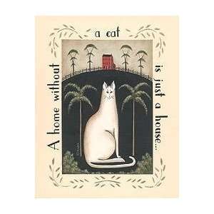  Home Without A Cat Poster Print