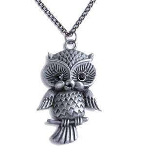  LY Attractive Copper Owl Necklace P1004 