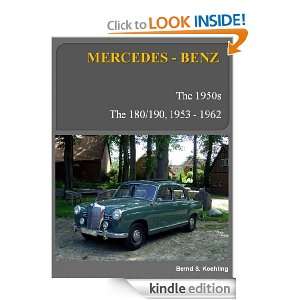 History of Mercedes Benz, the 1950s, The 180,190 Ponton Bernd S 