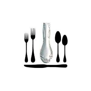 Walco 11B05 Barclay Stainless Steel 5 Piece Place Setting  