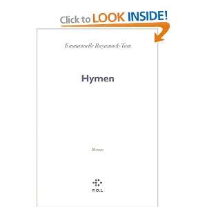  Hymen (9782867449277): E. Bayamack Tam: Books