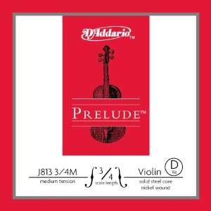  DAddario J813 3/4M Prelude Silk & Steel violin Strings 