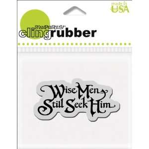   Stampendous Cling Rubber Stamp, Cling Seek Him: Arts, Crafts & Sewing