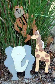 Jungle/Safari baby QUILT CLIPS monkey/elephant/giraffe  