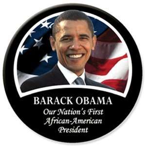  1st African American President   Button pinback  hard to 