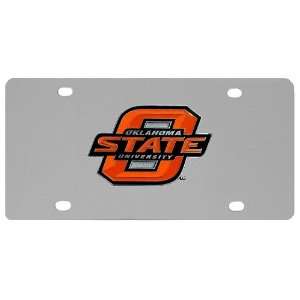    Oklahoma State Cowboys NCAA Logo License Plate: Sports & Outdoors