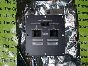 Quincy Compressor 114431 Control Panel 185 016 9000 New  