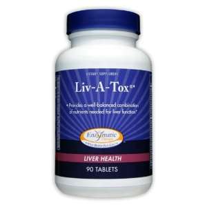 Liv A Tox 90 Tabs   Enzymatic Therapy