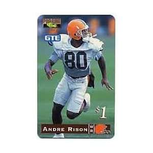   Card Proline 2 $1. Andre Rison Cleveland Browns (Card #21 of 30