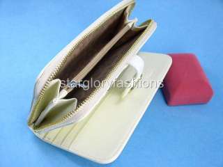 Elegant Cream/Ivory Bills/Credit Cards Purse Wallet Heart ASW 086132
