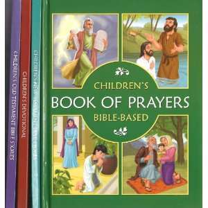 Childrens Book of Prayers/Devotional/Old Testament Bible Stories/New 