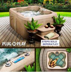 LifeSmart Simplicity Sahara Plug and Play 4 person Spa  
