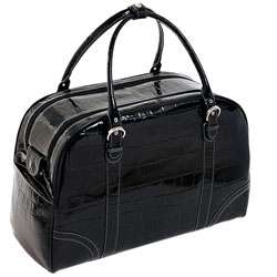 Siamod Buranco Leather Womens 20 inch Carry On Duffel Bag   