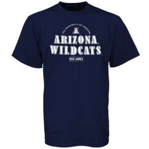  Arizona Wildcats Navy Blue Youth Challenge T shirt: Sports & Outdoors