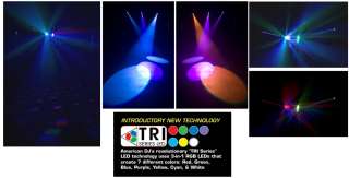 NEW AMERICAN DJ LED TRISPOT RGB Pinspot Light Effect 640282092487 