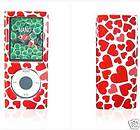 hearts hearts case cover apple ipod nano 4 gen 8