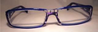 Alain Mikli Eyeglasses A0779 99 55*14_135 Purple, Clear, and Blue 