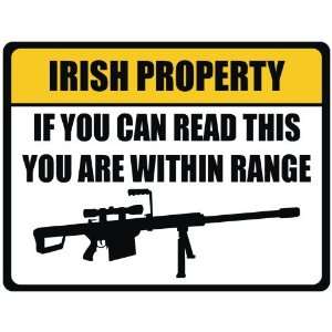  : Irish Property  Ireland Parking Sign Country: Home & Kitchen