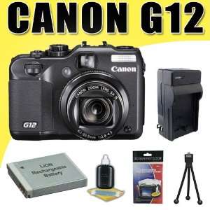  Canon G12 10MP Digital Camera w/ 5x Optical Image Stabilized 