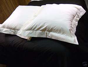 EURO SHAMS SOLID WHITE FOR 26 x 26 PILLOW  