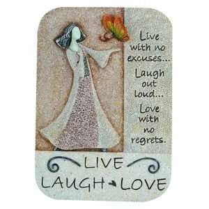  Live, Laugh, Love Plaque   NEW