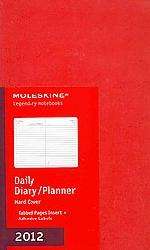   2012 Daily Planner Red Hard Cover Large (Calendar)  