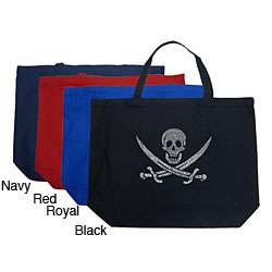 Los Angeles Pop Art Pirate Large Tote Bag  Overstock