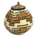 Ukhamba Abstract Pattern Beer Basket (South Africa) Today 