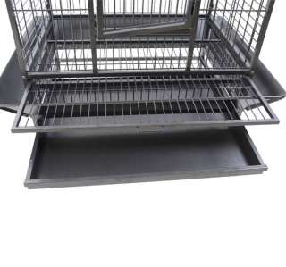 40x31x63New Large Parrot Macaws Bird Cage Dometop Open Cockatiel 