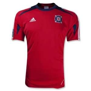  Chicago Fire Pregame Training Jersey (Red) Sports 