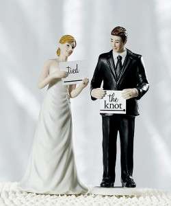 Read My Sign Bride +U Choose Groom Cake Top Topper  