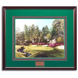   Skelley Golf Art Augusta 13th Hole (Size=Large): Sports & Outdoors