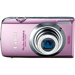 Canon PowerShot SD3500IS 14.1MP Pink Digital Camera  