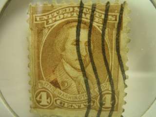 Scott #709 George Washington US Stamp 4 C UVF S3 12  