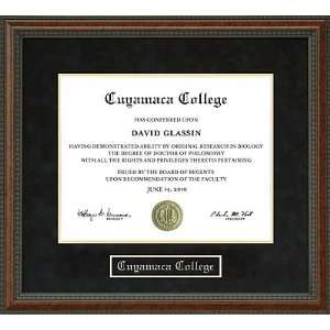  Cuyamaca College Diploma Frame