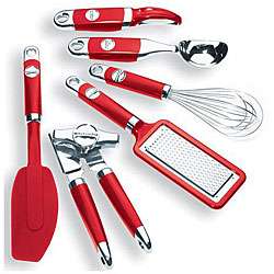 KitchenAid 6 piece Red Tool Set  