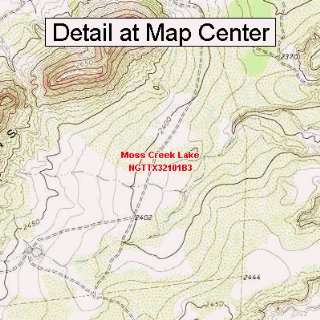   Map   Moss Creek Lake, Texas (Folded/Waterproof): Sports & Outdoors