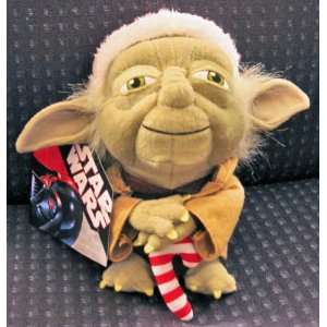  Star Wars Disney Christmas Yoda Plush: Toys & Games