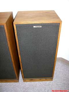   1985 Klipsch Chorus horn loaded speakers loudspeakers walnut  