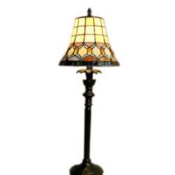Tiffany style Jeweled Table Lamp  Overstock
