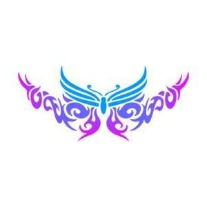  Tattoo Stencil   Tribal Butterfly   #232 Health 
