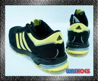 Adidas Marathon 10 Black Yellow US 8~10.5 running mi cc  