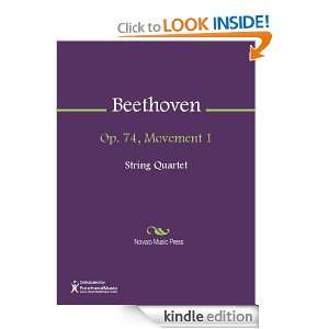 Op. 74, Movement 1 Sheet Music: Ludwig van Beethoven:  