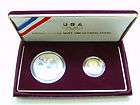 1988 US MINT COMMEMORATIVE 2 COIN OLYMPIC SET $5 & $1